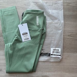 Gymshark Training 7/8 Leggings - Green -XS